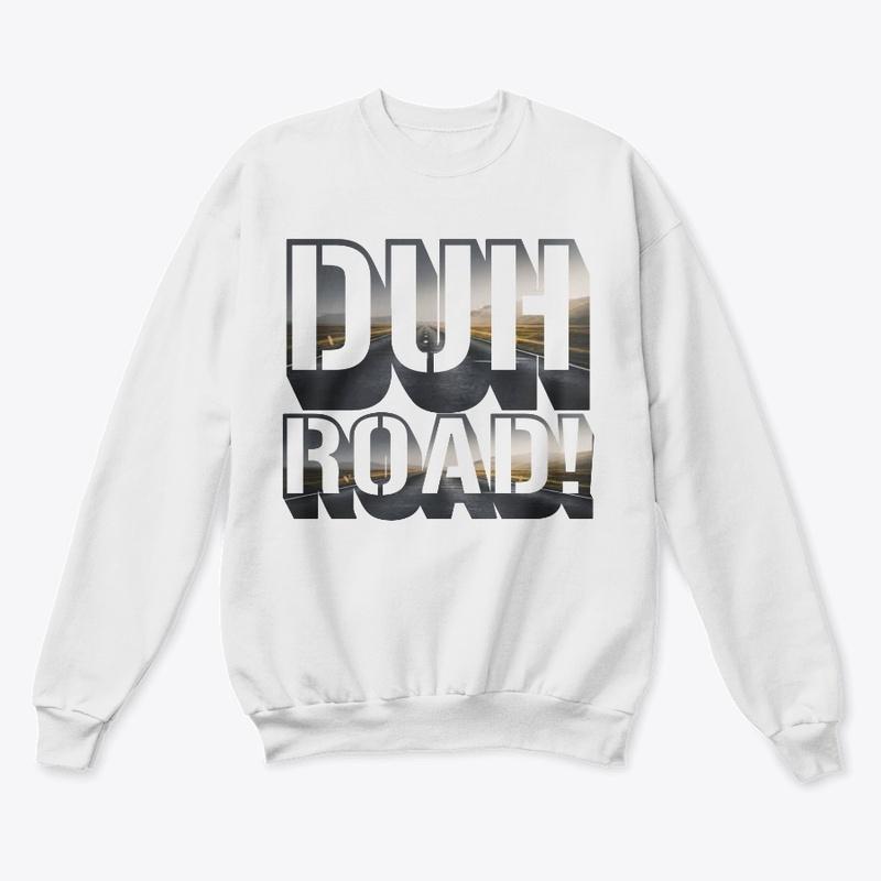 Duh Road Sweater (White)