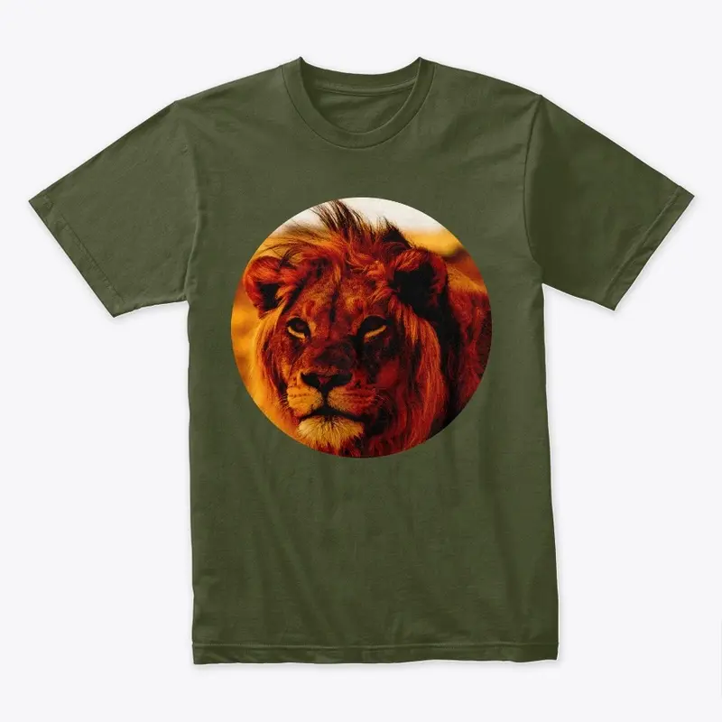 Lions face Tee Shirts