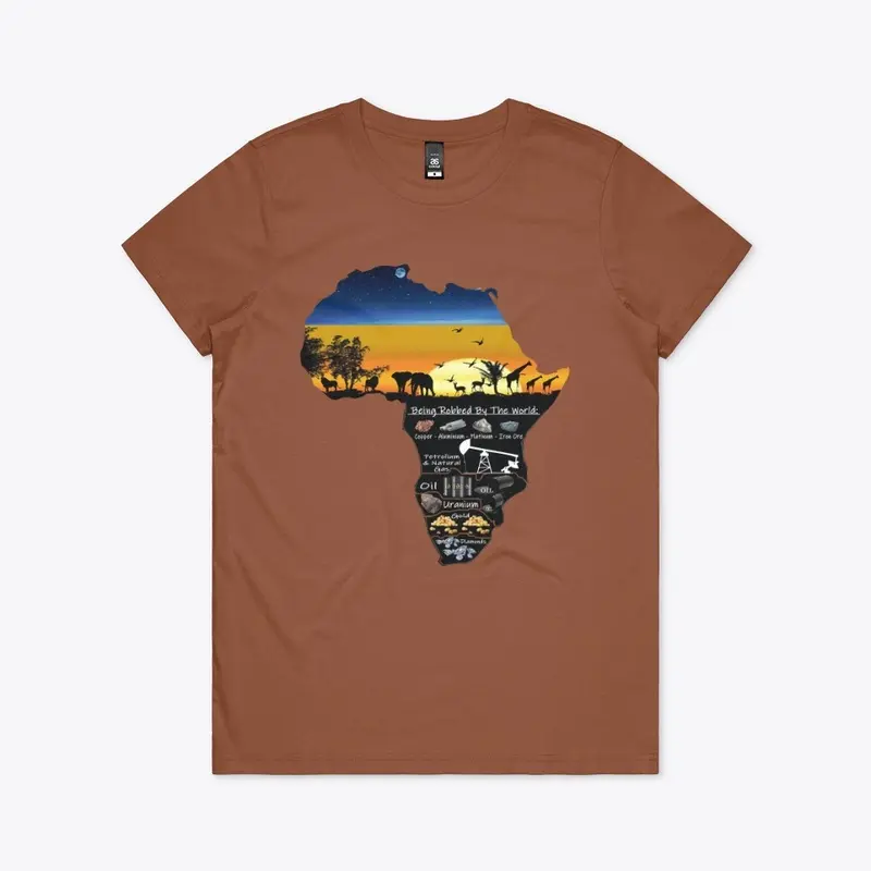 Africa Female Tee Shirts